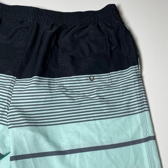 Mens 2XL Swim Trunks 9" Quick Dry Stretch Swim Shorts Mesh Lining Bathing Suit - Picture 12 of 13